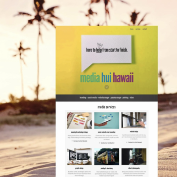 Media Hui Hawaii - Website Design